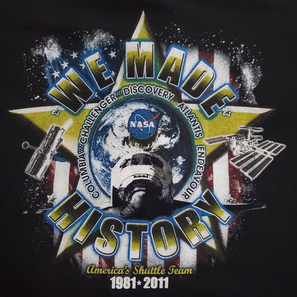 Gildan Commemorative Shuttle Team Polo Style Short Sleeve Shirt / Size 2XL - Picture 9 of 10